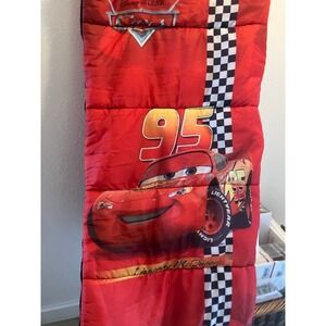 PIXAR Cars Sleeping Bag Red Lightening McQueen